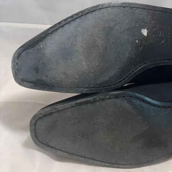 Paul Smith Gerald Chelsea Boots Mens Size 10 Navy Blue Suede Leather Dress - Picture 10 of 12